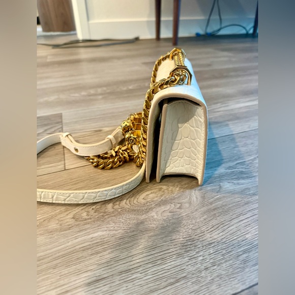 Alexander McQueen Women's Mini Jewelled Satchel in Deep Ivory. New w/out tags. - Picture 7 of 13